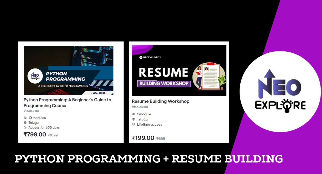 Career Boost Bundle (Python Programming & Resume Mastery)